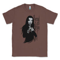 Chestnut Normal Is An Illusion - Morticia Addams Classic Tee - trangStudio