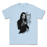 Dusty Blue Normal Is An Illusion - Morticia Addams Classic Tee - trangStudio