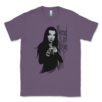 Lavender Normal Is An Illusion - Morticia Addams Classic Tee - trangStudio