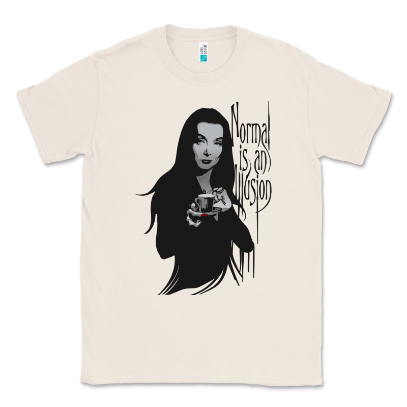 Normal Is An Illusion - Morticia Addams Classic Tee by trangStudio | Teevron