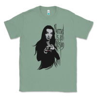 Sage Normal Is An Illusion - Morticia Addams Classic Tee - trangStudio