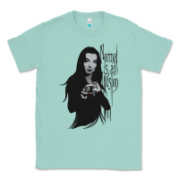 Seafoam Normal Is An Illusion - Morticia Addams Classic Tee - trangStudio