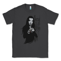 Smoke Normal Is An Illusion - Morticia Addams Classic Tee - trangStudio