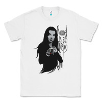 White Normal Is An Illusion - Morticia Addams Classic Tee - trangStudio
