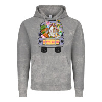 Cloud Rock Happy Easter bunny truck Easter Day Vintage Hoodie - CowGirlArtShop