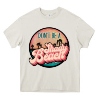 Cream don't be a shady beach Heavy Core Tee - JahusDesignShop