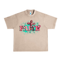 French Oak faith breast cancer Urban Heavy Tee - CowGirlArtShop