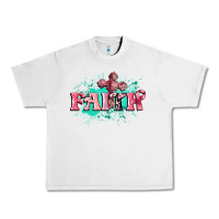 Lunar Rock faith breast cancer Urban Heavy Tee - CowGirlArtShop