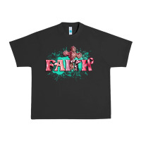 Pigment Black faith breast cancer Urban Heavy Tee - CowGirlArtShop