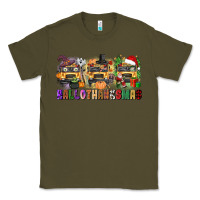 Army Green hallothanksmas Classic Tee - texasbilliewilder