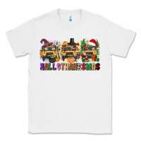 White hallothanksmas Classic Tee - texasbilliewilder