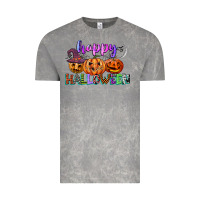 Cloud Rock happy halloween Vintage Tee - CowGirlArtShop