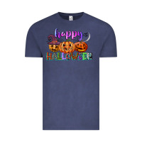 Vintage Denim happy halloween Vintage Tee - CowGirlArtShop
