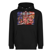 Black patriotic nurse certified nurse  assistant medilcal symbol  background Heavyweight Hoodie - BarkalooDesign