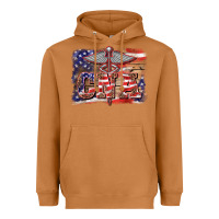 Meerkat patriotic nurse certified nurse  assistant medilcal symbol  background Heavyweight Hoodie - BarkalooDesign