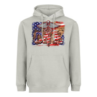 Moon Dust patriotic nurse certified nurse  assistant medilcal symbol  background Heavyweight Hoodie - BarkalooDesign