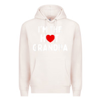 Pale Pink mens i love hot grandpa  i'm the hot grandpa Premium Hoodie - trangStudio