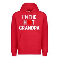 Red mens i love hot grandpa  i'm the hot grandpa Premium Hoodie - trangStudio