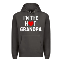 Smoke mens i love hot grandpa  i'm the hot grandpa Premium Hoodie - trangStudio