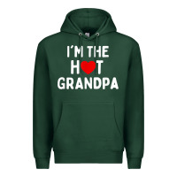 Sports Green mens i love hot grandpa  i'm the hot grandpa Premium Hoodie - trangStudio