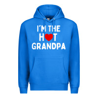 True Royal mens i love hot grandpa  i'm the hot grandpa Premium Hoodie - trangStudio
