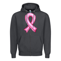 Smoke Balloon cancer ribbon Zipper Hoodie - Artiststas