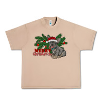 Burro merry christmas french bulldog Urban Heavy Tee - RanaPortraitStore