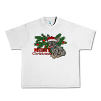 Lunar Rock merry christmas french bulldog Urban Heavy Tee - RanaPortraitStore