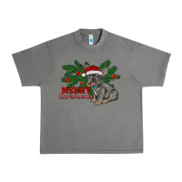 Tornado merry christmas french bulldog Urban Heavy Tee - RanaPortraitStore