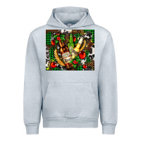 Heather Grey beer set for Christmas Urban Hoodie - AdoDesignShop