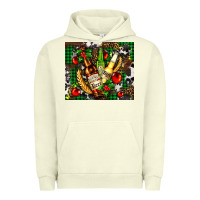 Pigment Pistachio beer set for Christmas Urban Hoodie - AdoDesignShop