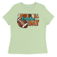 Matcha Football kinda day Ladies Tee - NancyCooperArtShop
