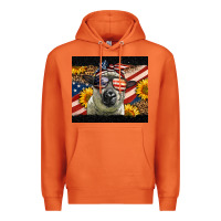 Carrot Western 4th Of July Sheep Premium Hoodie - LillyAllenDesigns