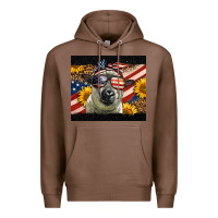 Chestnut Western 4th Of July Sheep Premium Hoodie - LillyAllenDesigns