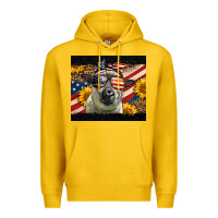 Lemon Western 4th Of July Sheep Premium Hoodie - LillyAllenDesigns