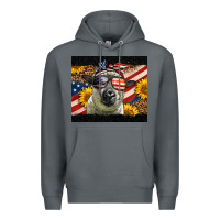 Rock Western 4th Of July Sheep Premium Hoodie - LillyAllenDesigns