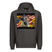 Smoke Western 4th Of July Sheep Premium Hoodie - LillyAllenDesigns
