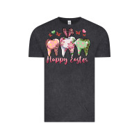 Vintage Black Happy Easter Dental Vintage Tee - RanaPortraitStore