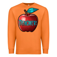 Carrot apple teacher Premium Sweatshirt - BarkalooDesign