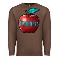 Chestnut apple teacher Premium Sweatshirt - BarkalooDesign