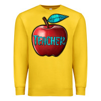 Lemon apple teacher Premium Sweatshirt - BarkalooDesign