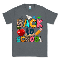 Charcoal Heather back to school Classic Tee - texasbilliewilder