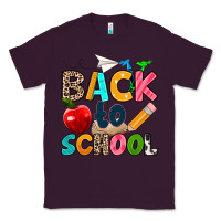 Plum back to school Classic Tee - texasbilliewilder