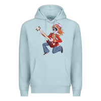 Blue Mist floyd pepper Premium Hoodie - trangStudio