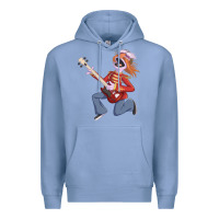 Colony Blue floyd pepper Premium Hoodie - trangStudio