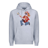 Heather Grey floyd pepper Premium Hoodie - trangStudio