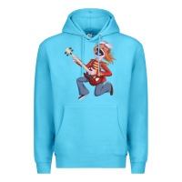 Ocean Blue floyd pepper Premium Hoodie - trangStudio