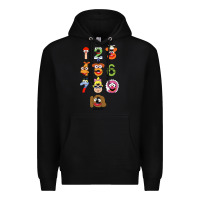 Black muppet babies Premium Hoodie - trangStudio