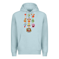 Blue Mist muppet babies Premium Hoodie - trangStudio