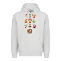 Dove Grey muppet babies Premium Hoodie - trangStudio
